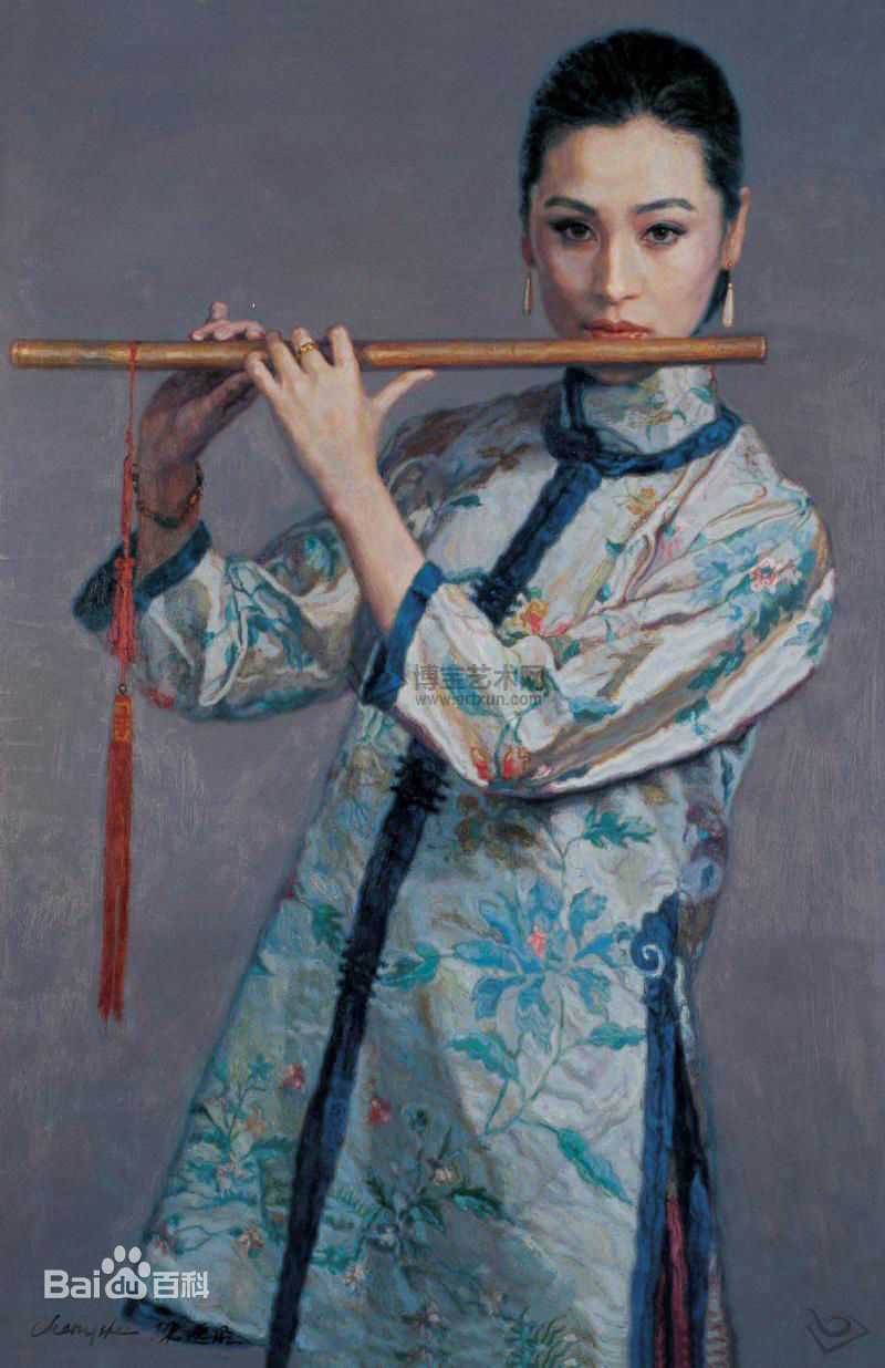 陈逸飞作品赏析素颜照相册