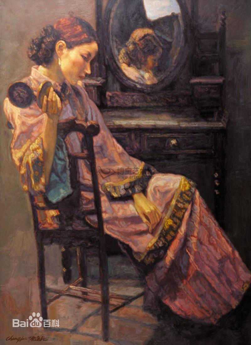 陈逸飞作品赏析素颜照相册