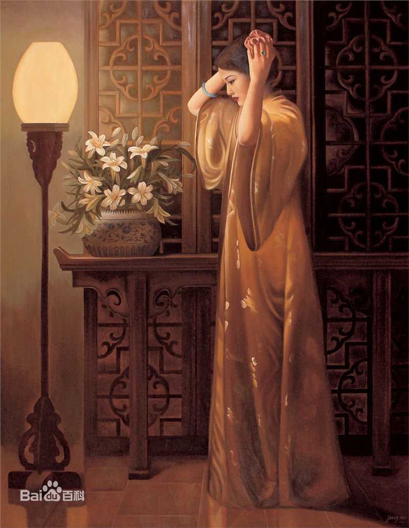 陈逸飞作品赏析素颜照相册