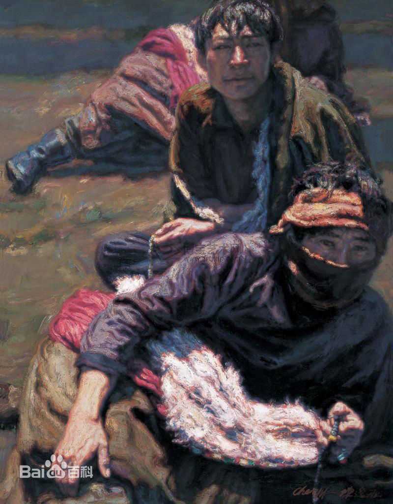 陈逸飞作品赏析素颜照相册