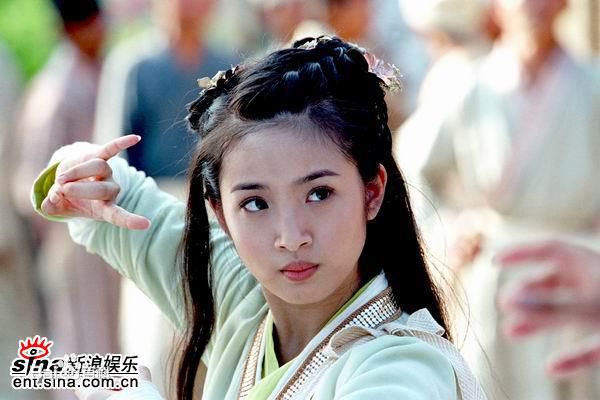 高清林依晨(Ariel Lin)在《射雕英雄传》饰演黄蓉中的图册