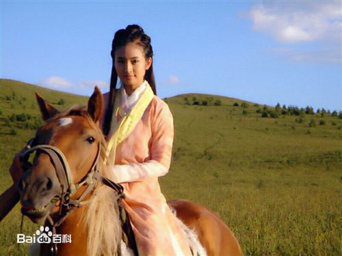 高清林依晨(Ariel Lin)在《射雕英雄传》饰演黄蓉中的图册
