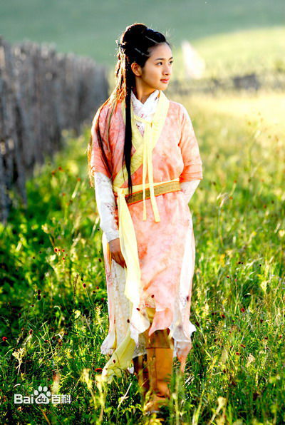 高清林依晨(Ariel Lin)在《射雕英雄传》饰演黄蓉中的图册