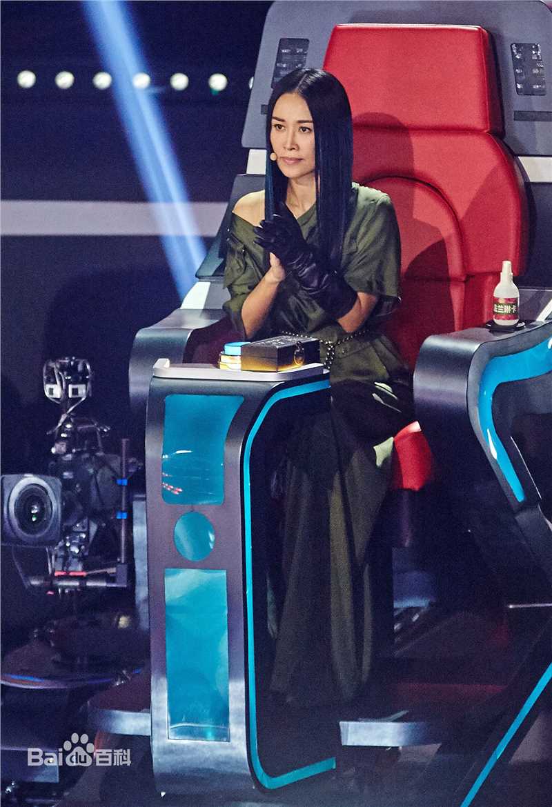 最新那英在《中国新歌声第一季》中的壁纸