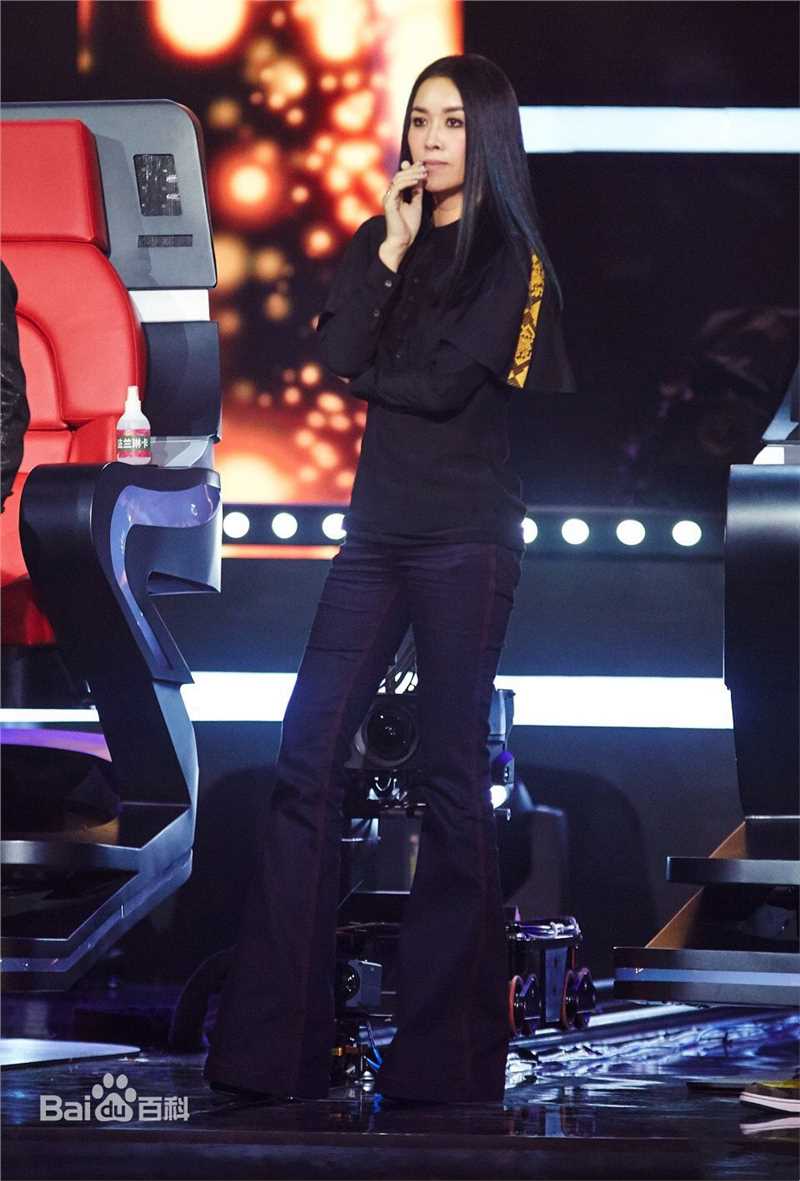 最新那英在《中国新歌声第一季》中的壁纸