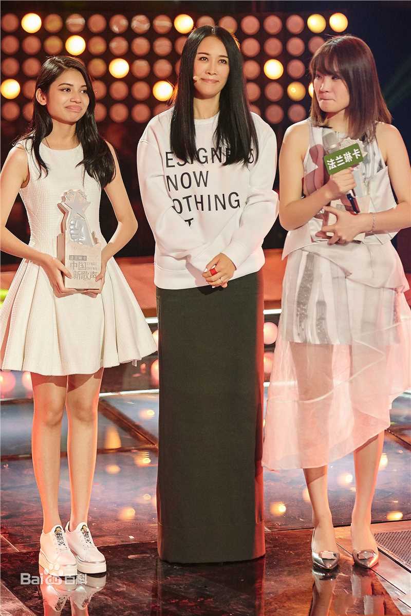 最新那英在《中国新歌声第一季》中的壁纸