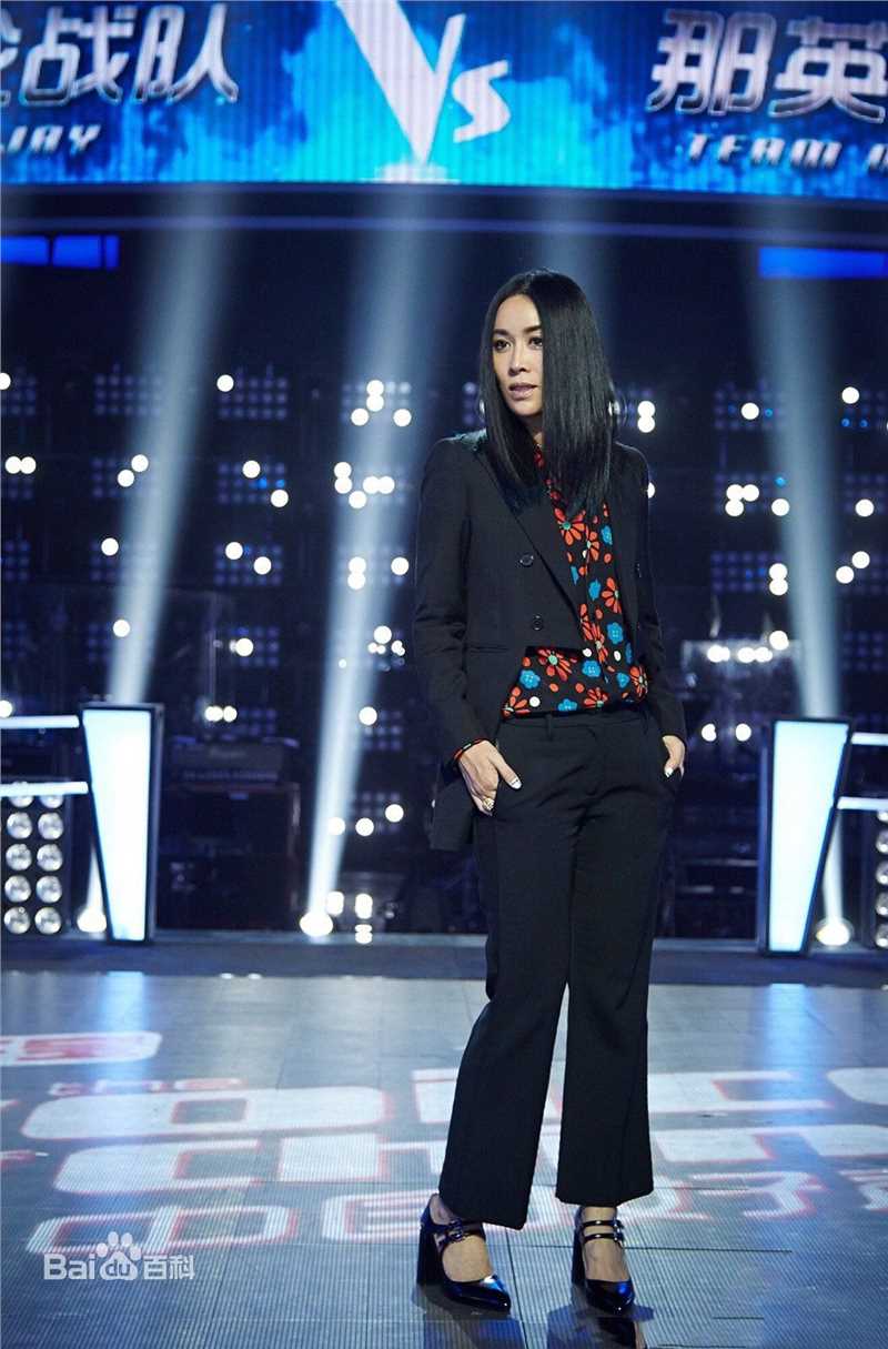 那英在《中国好声音第四季》中的