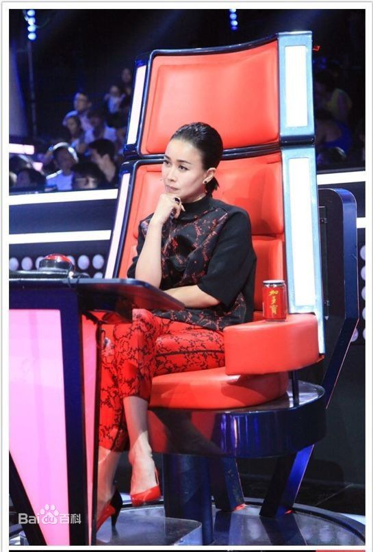 那英在《中国好声音第二季》中的