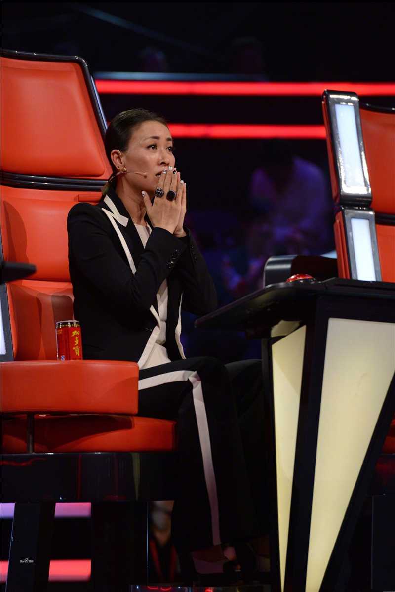 那英在《中国好声音第二季》中的