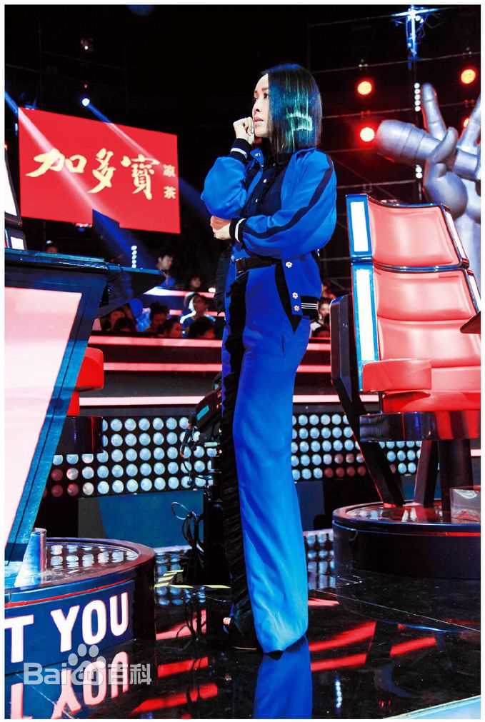 那英在《中国好声音第二季》中的