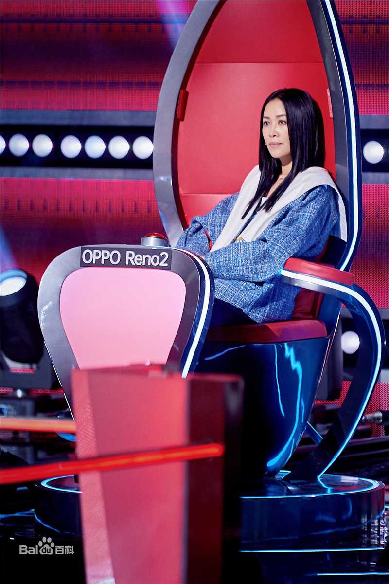 高清那英在《中国好声音2019》中的图册