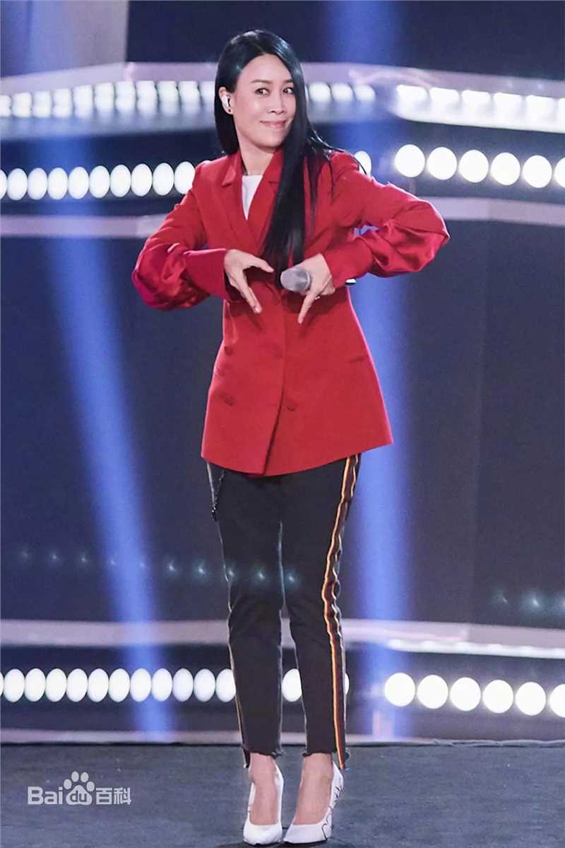 高清那英在《中国好声音2019》中的图册