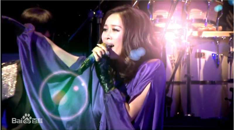 那英在2010.12.21《那又怎么样》东京演唱会中的