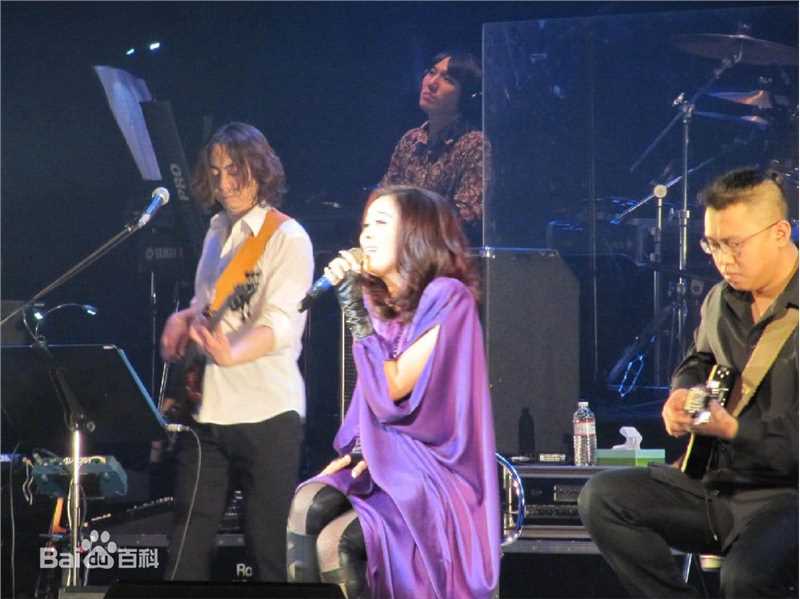 那英在2010.12.21《那又怎么样》东京演唱会中的