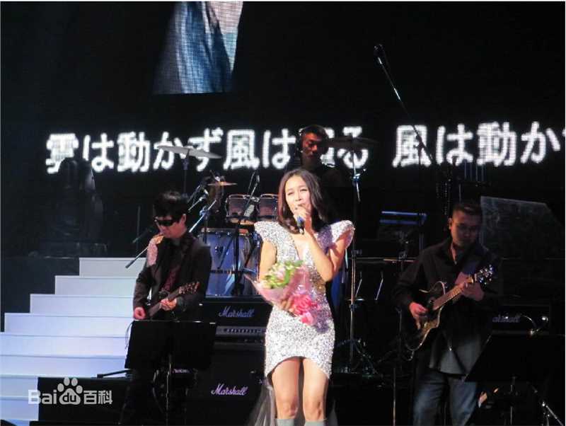 那英在2010.12.21《那又怎么样》东京演唱会中的