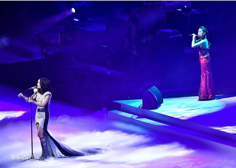 高清那英在2010.12.31《那又怎么样》济南演唱会中的图集