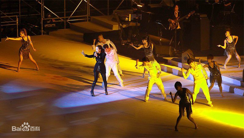 高清那英在2010.12.31《那又怎么样》济南演唱会中的图集