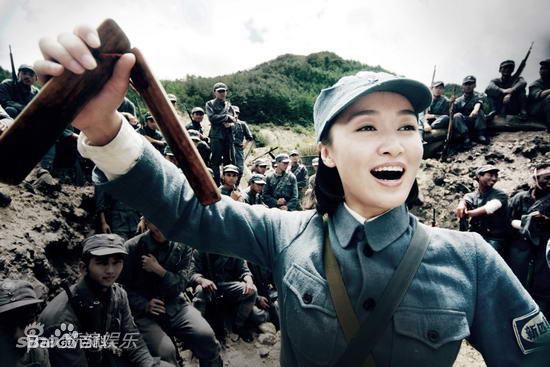 赵子琪2009年《新四军女兵》精选剧照