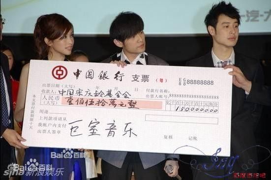 周杰伦(Jay Chou)公益慈善活动前后照片