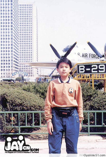 周杰伦(Jay Chou)小时候图片图集