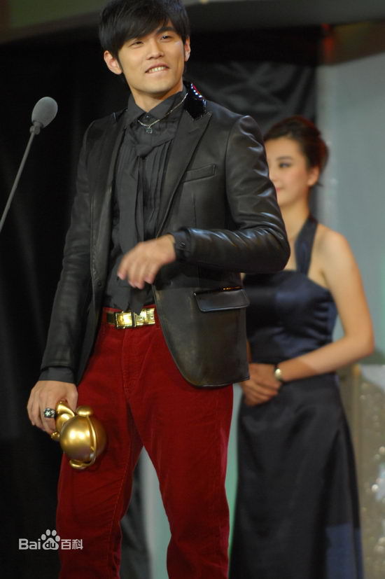 周杰伦(Jay Chou)第2届中国移动无线音乐年度盛典素颜照相册