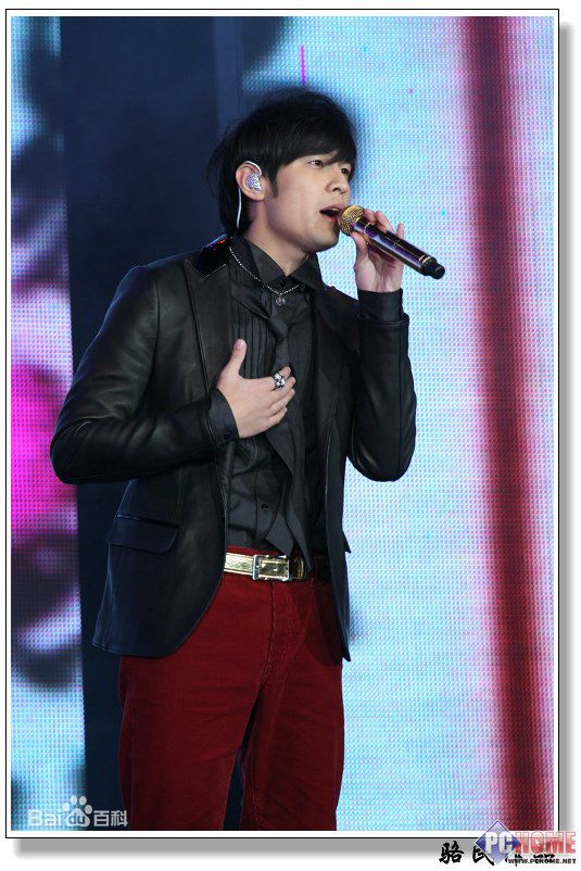 周杰伦(Jay Chou)第2届中国移动无线音乐年度盛典素颜照相册