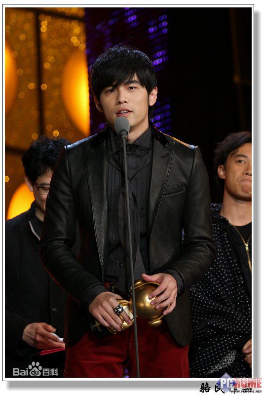 周杰伦(Jay Chou)第2届中国移动无线音乐年度盛典素颜照相册