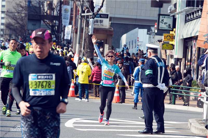 许飞马拉松生活照