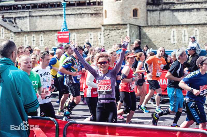 许飞马拉松生活照