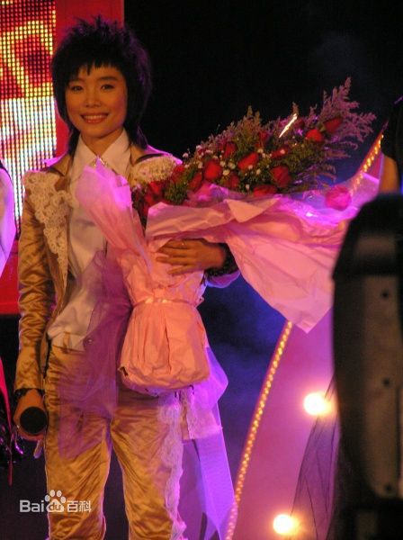 许飞2006年超级女声全国巡演素颜照相册