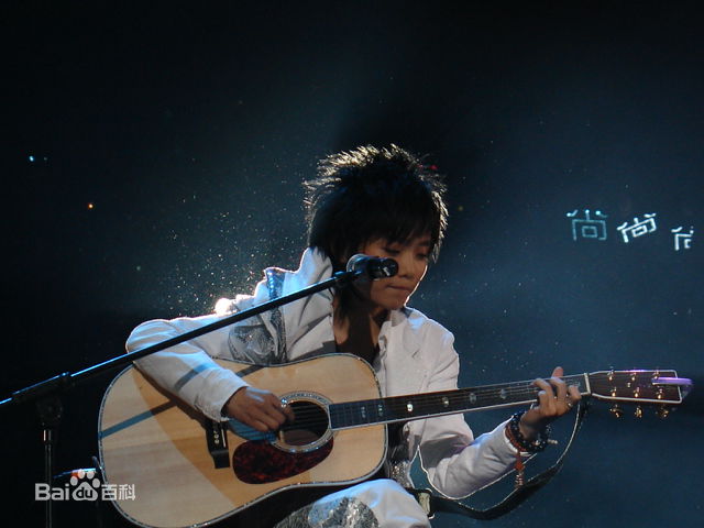 许飞2006年超级女声全国巡演素颜照相册