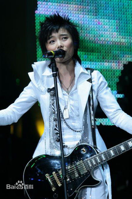 许飞2006年超级女声全国巡演素颜照相册