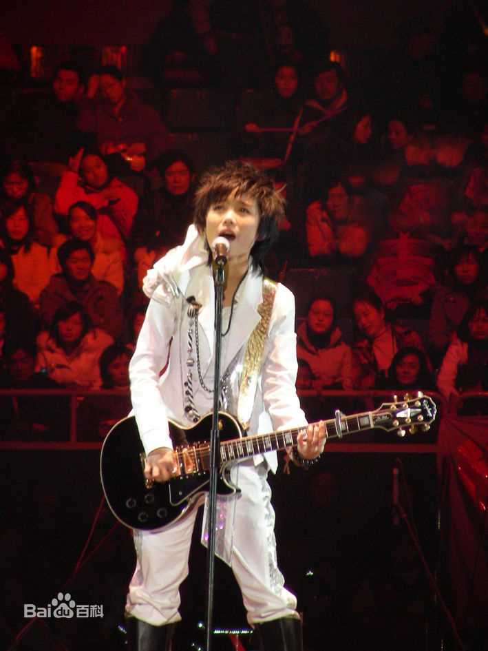 许飞2006年超级女声全国巡演素颜照相册