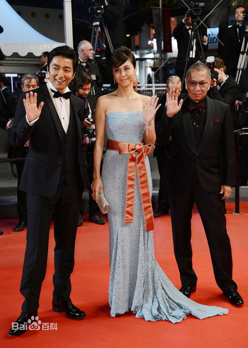 大泽隆夫(Osawa Takao)在戛纳国际电影节前后照片