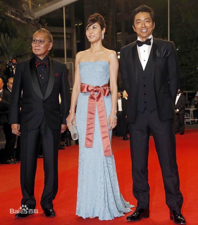 大泽隆夫(Osawa Takao)在戛纳国际电影节前后照片