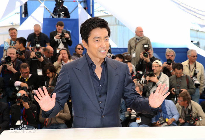 大泽隆夫(Osawa Takao)在戛纳国际电影节前后照片