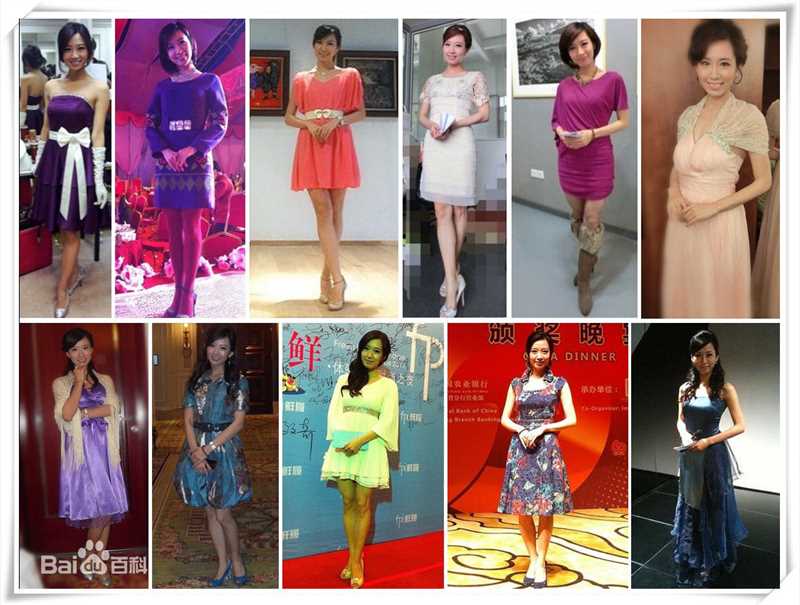 李欣主持花絮素颜照相册