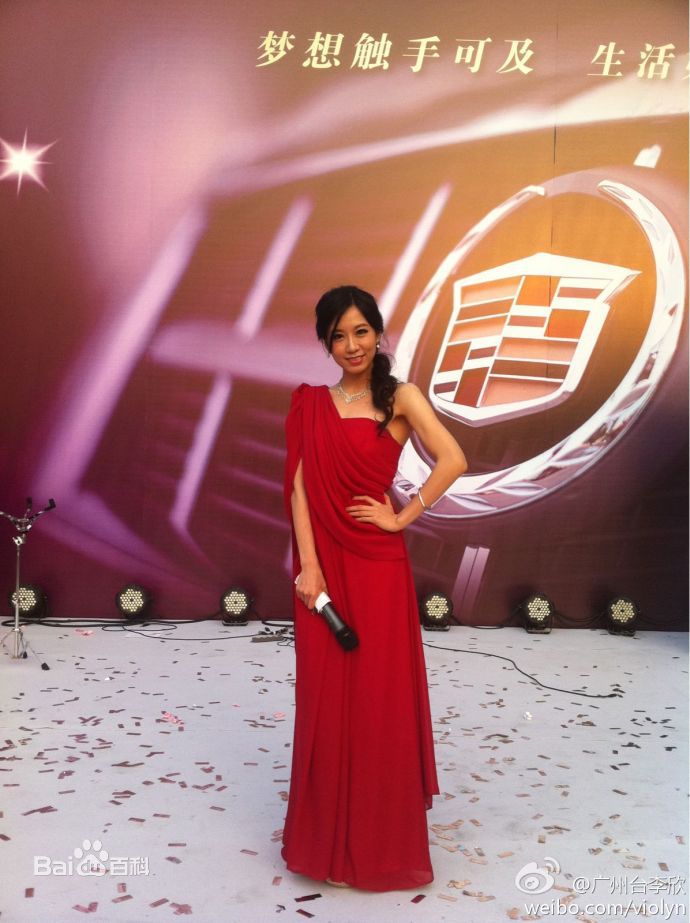 李欣主持花絮素颜照相册