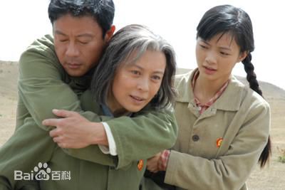 沈好放戈壁母亲素颜照壁纸