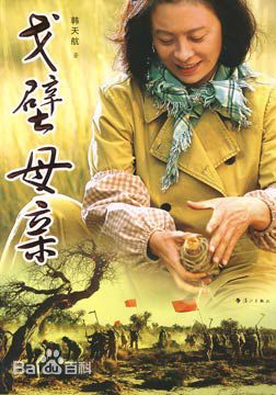 沈好放戈壁母亲素颜照壁纸