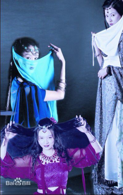 张竹魂断楼兰素颜照相册