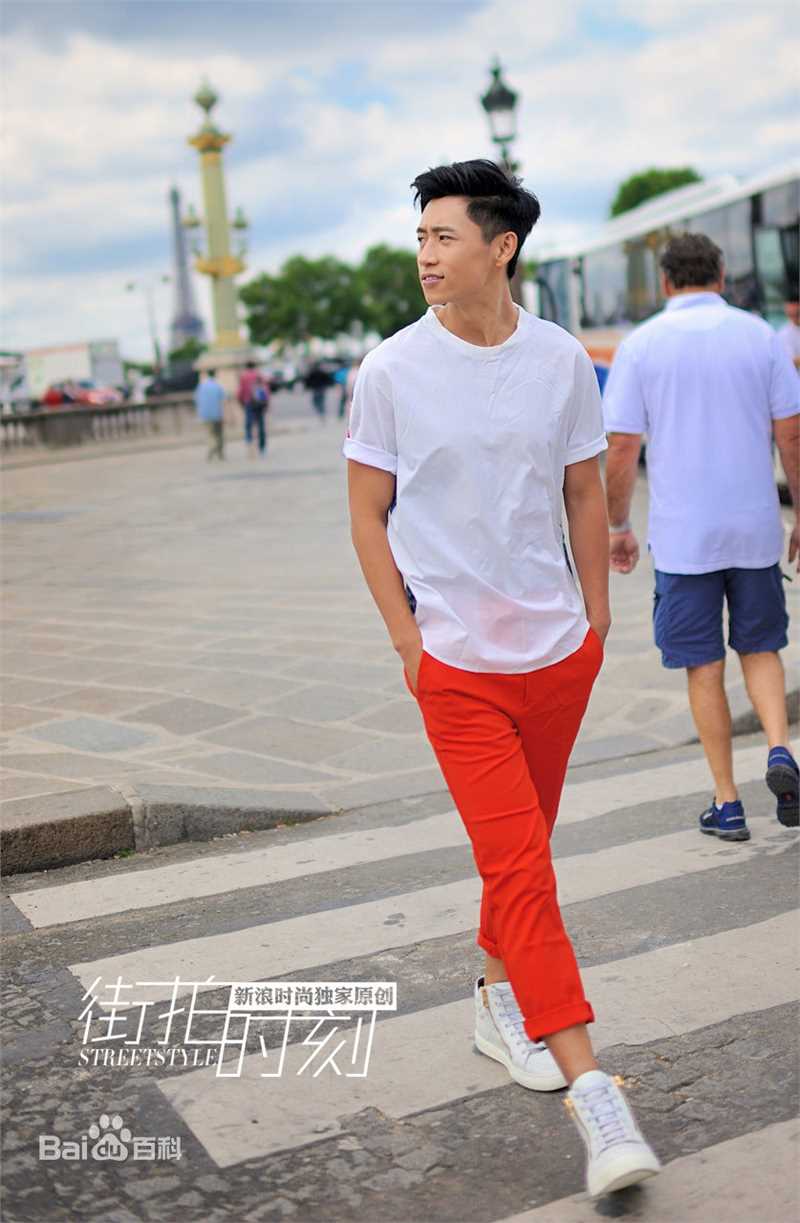 魏晨(Vision Wei)街拍性感图片图集