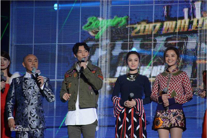 魏晨(Vision Wei)2016-2017四川卫视跨年前后照片