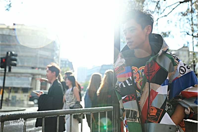 魏晨(Vision Wei)2016伦敦时装周生活照