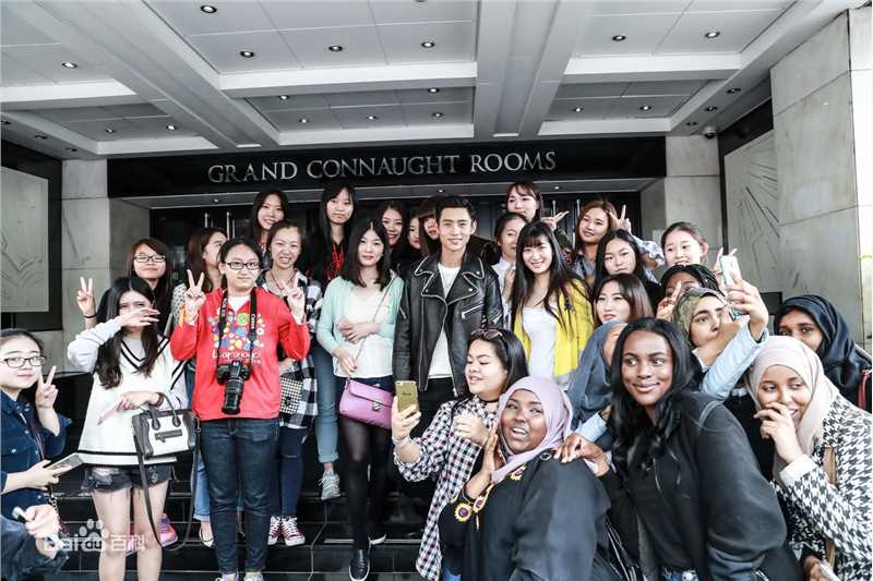 魏晨(Vision Wei)2016伦敦时装周生活照