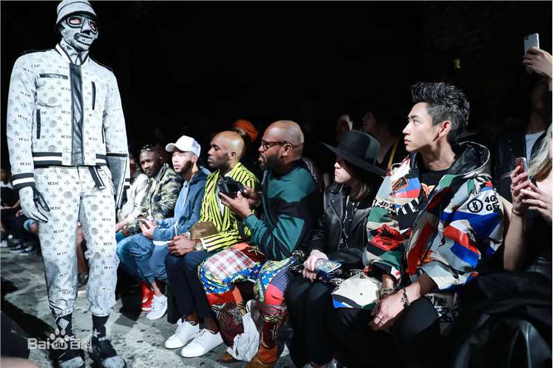 魏晨(Vision Wei)2016伦敦时装周生活照