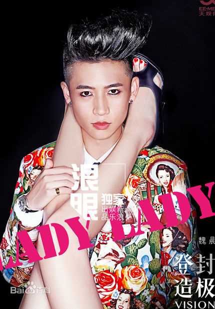 魏晨(Vision Wei)在《登“封”造极》宣传照中的