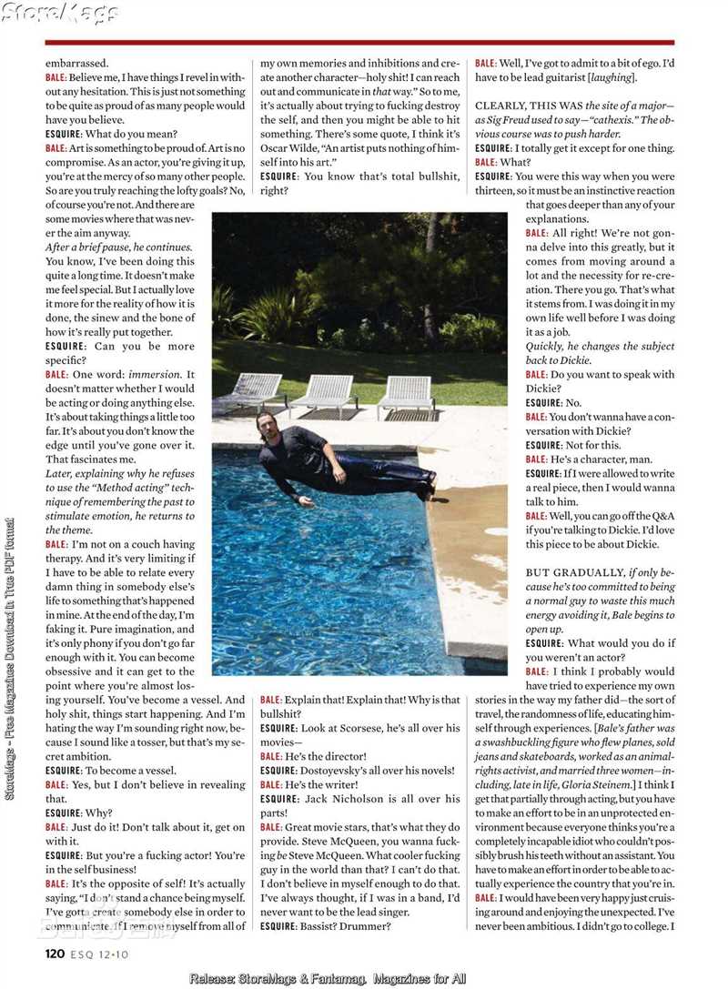 最优质克里斯蒂安·贝尔(Christian Bale)精彩图册