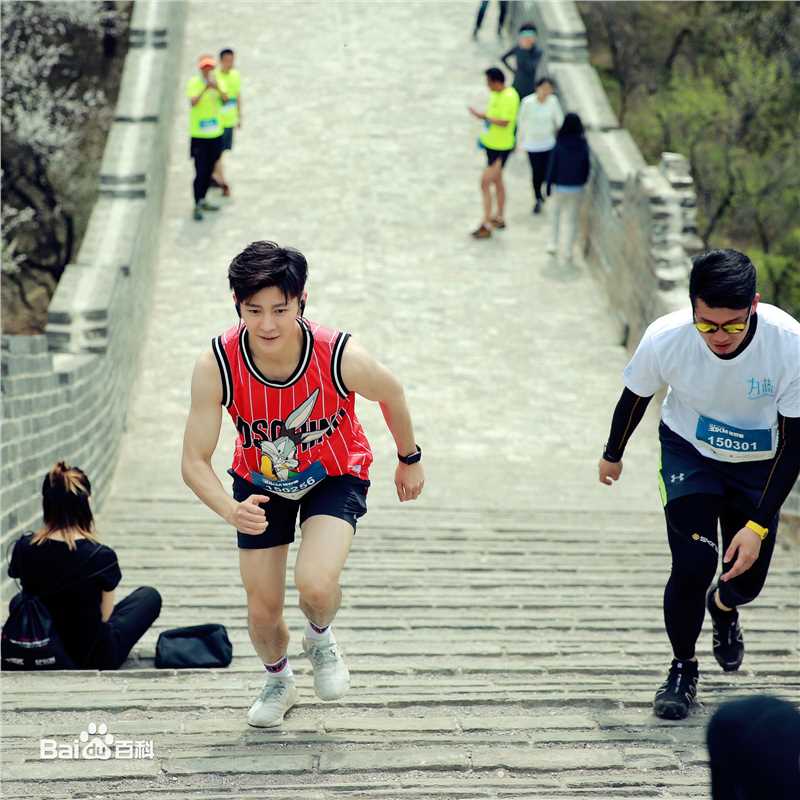 王嘉(Jevon Wang)为蓝（Goal Blue）公益大使前后照片