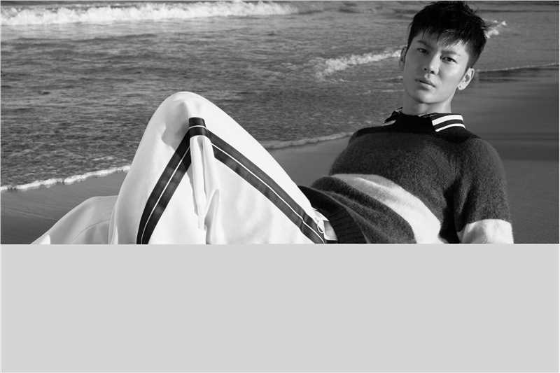 王嘉(Jevon Wang)时尚芭莎素颜照相册